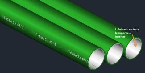 Diseño de un tritubo para fibra óptica