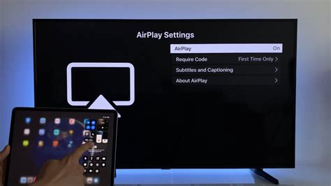 Diagrama de conexión AirPlay entre MacBook y Smart TV