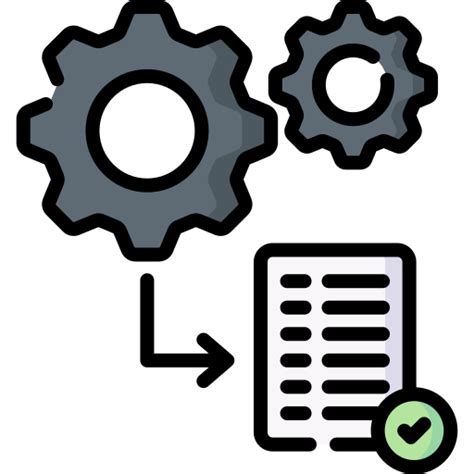 Icono de un servicio en ejecución en un sistema operativo