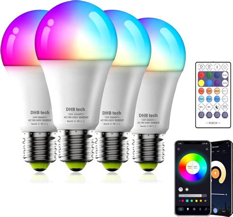 Smart bulb color and brightness control interface on a smartphone