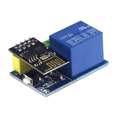Diagrama de un módulo relé WiFi ESP8266