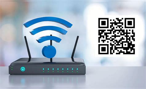 Router Wi-Fi con código QR