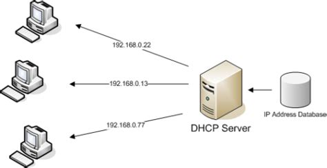 Ilustración de la interfaz de configuración de un servidor DHCP en Windows Server