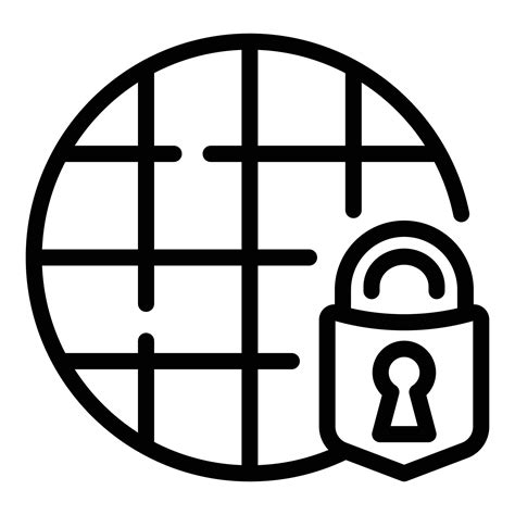 Icono de seguridad de red