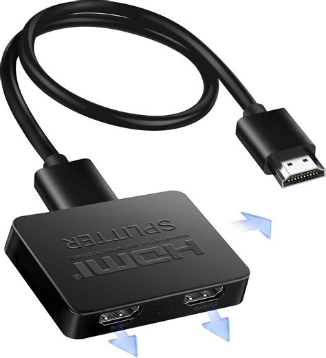 Ilustración comparativa entre un adaptador USB a HDMI y un splitter HDMI
