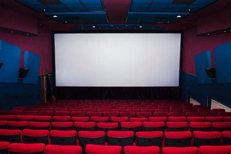 interior de una sala de cine moderna
