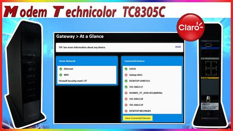 Router Technicolor Claro