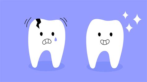 Ilustración comparativa de la transmisión de luz a través de un diente sano y un diente con caries usando FOTI