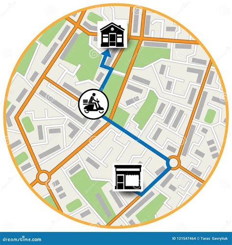 Mapa mostrando la ubicación de un dispositivo
