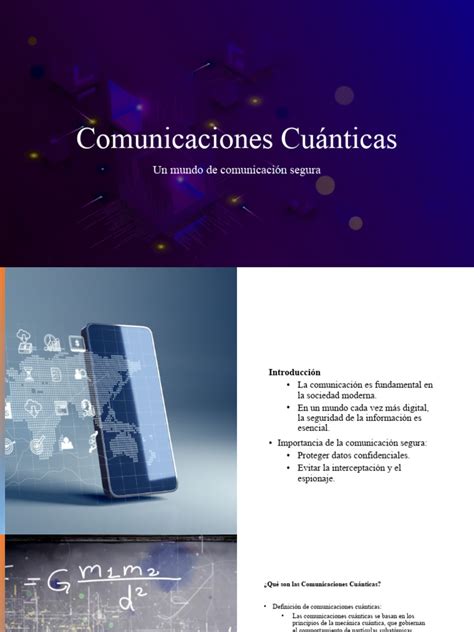 Infografía sobre comunicaciones cuánticas