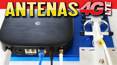 Conexión de antenas externas en un router LTE