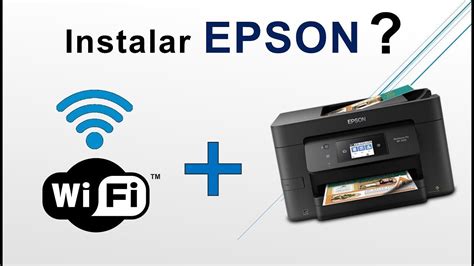 Impresora Epson conectada a una red WiFi