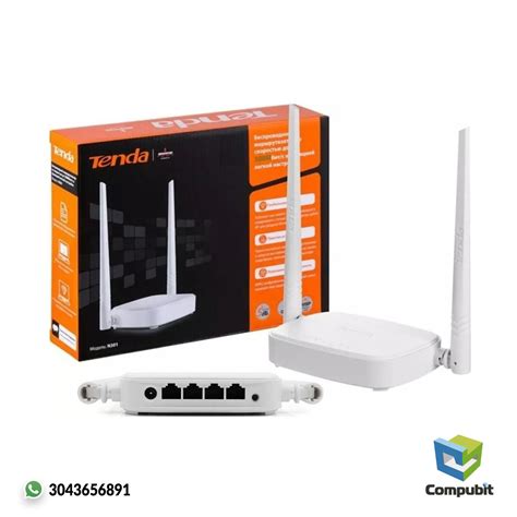 Diagrama de conexión de router Tenda N301
