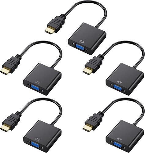 Variedad de adaptadores y convertidores HDMI