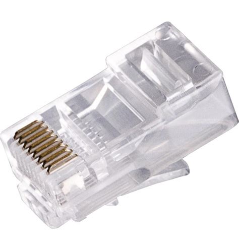 Cable Ethernet con conector RJ45 macho terminado