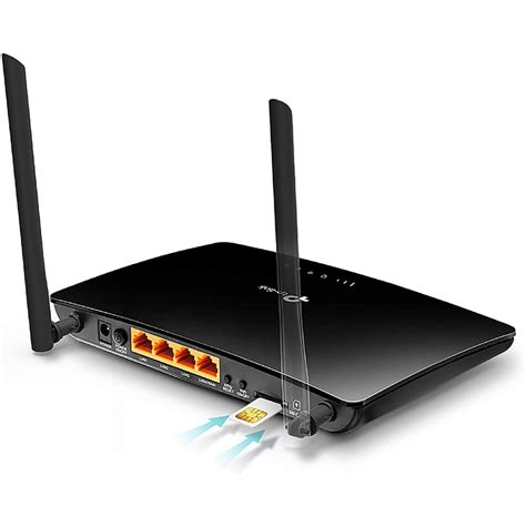 Router TP-Link 4G con tarjeta SIM