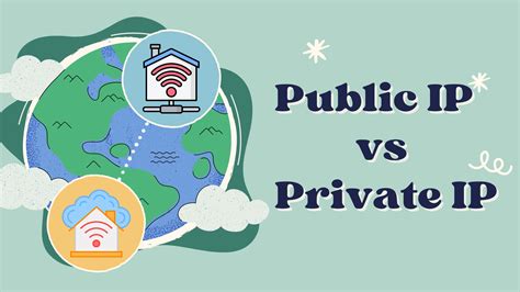 Gráfico comparando IP pública y privada