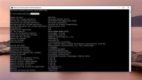 Interfaz de línea de comandos de Windows (CMD)