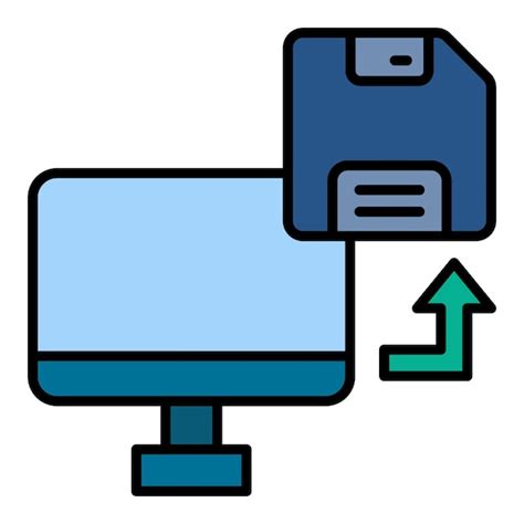 Icono de copia de seguridad en un smartphone