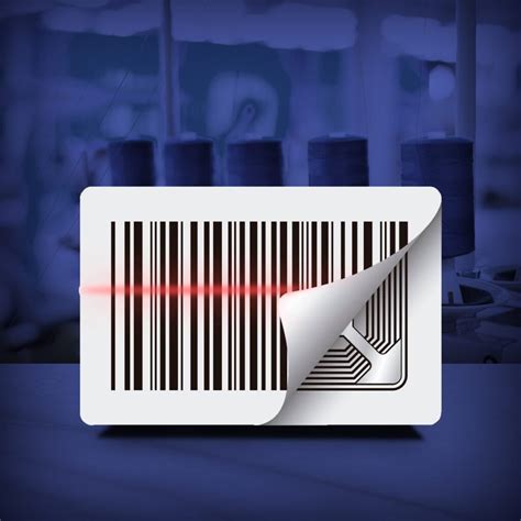 Ilustración de una etiqueta RFID adherida a una superficie metálica