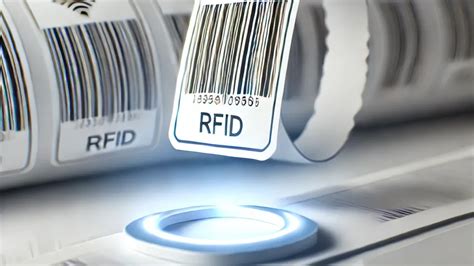 Infografía comparando etiquetas RFID estándar y etiquetas RFID para metales