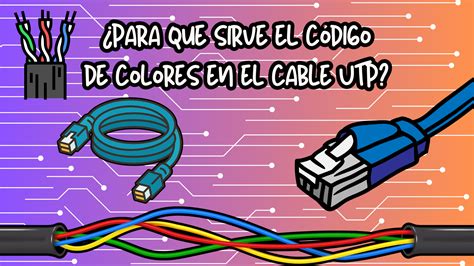 Cable UTP de colores