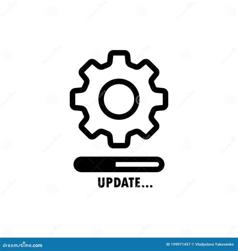 Icono de descarga de software o actualización del sistema operativo.