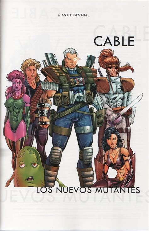 Cable liderando a los Nuevos Mutantes