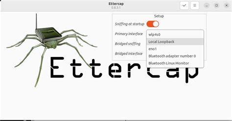 Unified Sniffing en Ettercap
