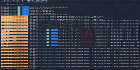Bettercap mostrando tráfico SSLStrip