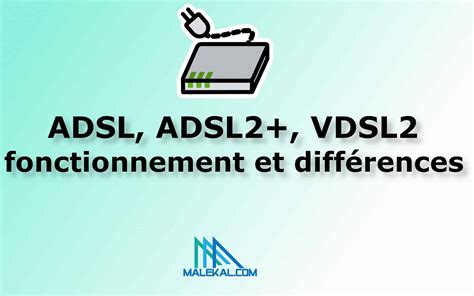 Diagrama comparativo de velocidades ADSL y ADSL2+