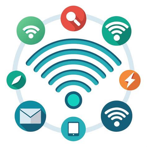 Iconos de conectividad móvil y Wi-Fi