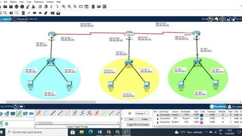 Topología de ejemplo para M-VPN con M-LDP
