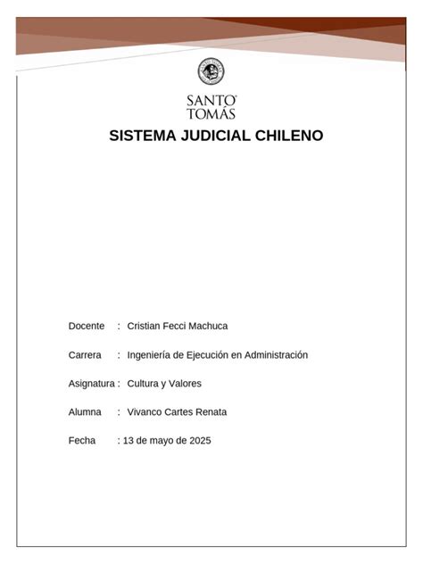 Documento judicial chileno
