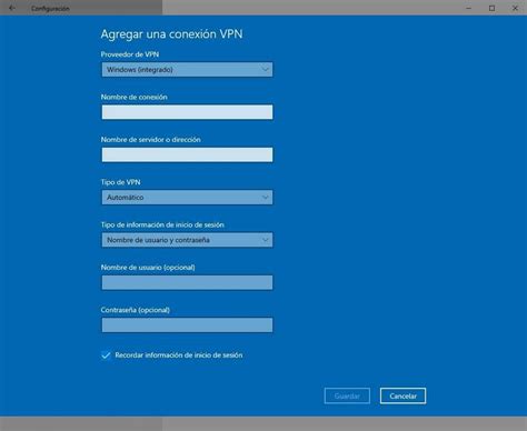 Nombre de la conexión PPPoE - Windows XP