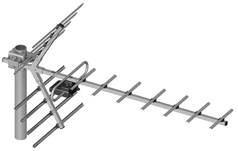 Imagen de una antena Yagi