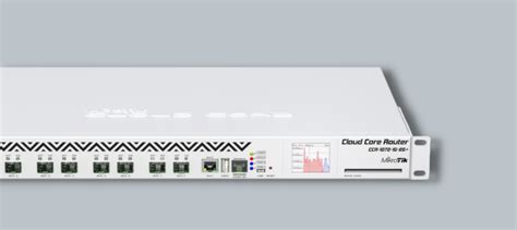 Equipo MikroTik recién sacado de la caja