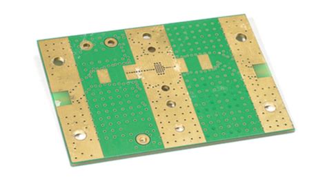 Plano de tierra en una PCB de RF