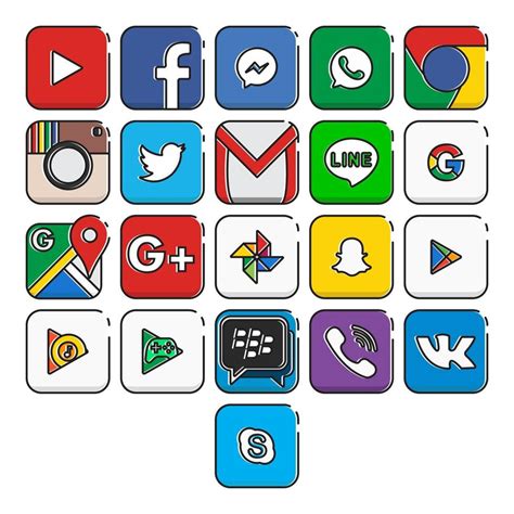 Iconos de aplicaciones populares de configuración de routers (Google Wifi, Eero, Spectrum)