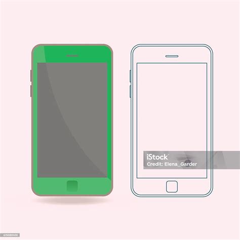 Esquema de diseño de un smartphone moderno