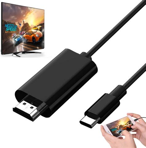 Cable MHL conectando un smartphone a un televisor