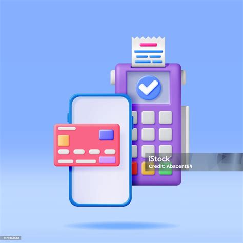 Ilustración de un smartphone y un terminal de pago con ondas de conexión NFC