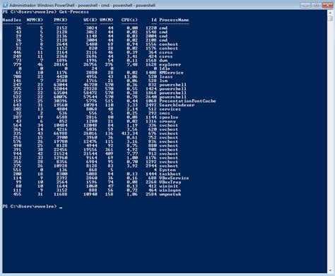 Captura de pantalla de PowerShell mostrando comandos de instalación de OpenSSH