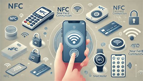 Ilustración de la proximidad necesaria para la comunicación NFC