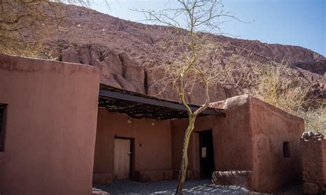 Recreación de una vivienda atacameña en el Pukará de Quitor