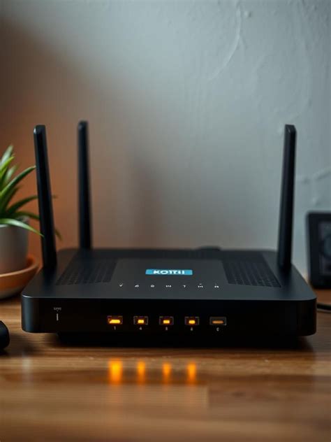Router WiFi en una casa moderna