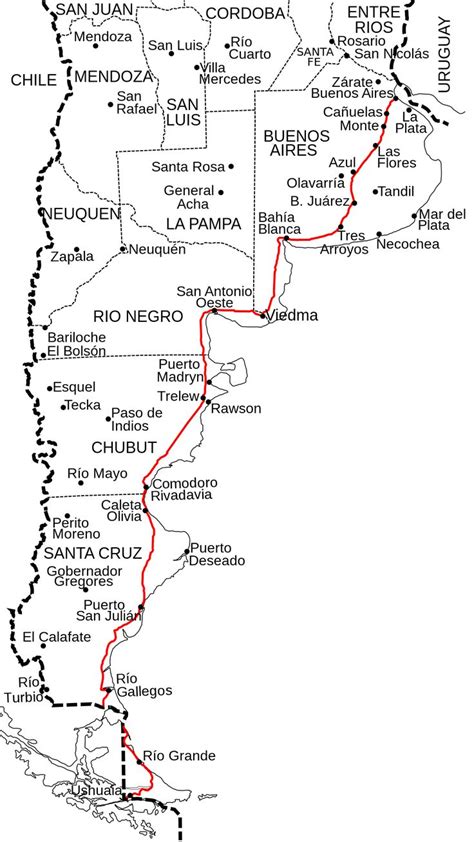 Mapa de la Ruta 3