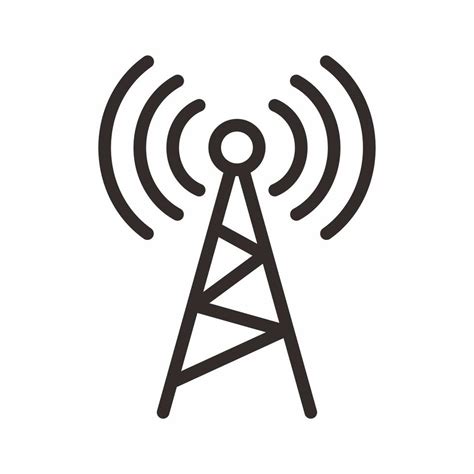 Icono de una antena Wi-Fi