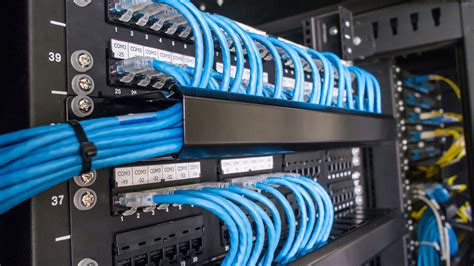 Cableado estructurado en un rack
