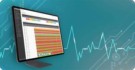 Captura de pantalla de una herramienta de monitorización de red